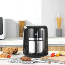 Homcom Heißluftfritteuse 4L 1300W schwarz