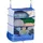 Relaxdays Gepäck-Organizer zum Hängen, HBT: 55x44x30 cm, Kofferorganizer faltbar, 4 Fächer, tragbarer Packwürfel, blau
