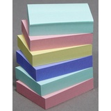 Post-it Post-it® Recycling Notes Rainbow Haftnotizen Standard farbsortiert 6 Blöcke