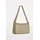 Valentino Fosca Re Schultertasche Kunstleder Beige/Weiß