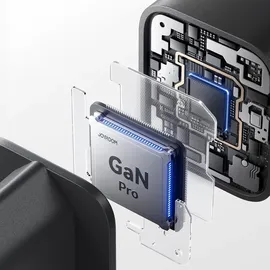 OEM USB-C Lightning Usb-a GaN 45W Wandladegerät - Schwarz