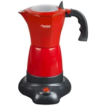 Bestron Espressokocher 180 ml 6 Tassen Rot
