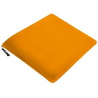 Fleece Blanket Multifunktions-Fleecedecke für Freizeit und Auto orange, Gr. one size