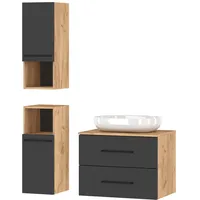 Planetmöbel Badmöbel Set LUX 70 cm OHNE Waschbecken mit