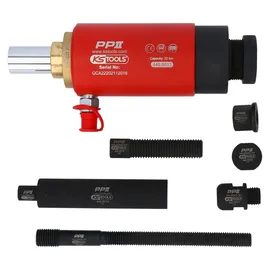 KS Tools Druck- und Zug-Hydraulikzylinder-Satz 22t 10-tlg