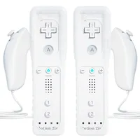 TechKen 2er Set Controller für Wii Remote Plus Controller Wii Fernbedienung
