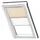 VELUX Verdunkelungsrollo Duo DFD FK06 4556SWL Sandbeige/Weiß, weiß