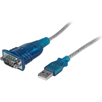 Startech Adapterkabel 0,43m USB zu RS232 DB9 Serial Adapter Kabel