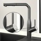 Villeroy & Boch Armaturengriff zu Subway Style Shower Einhebel-Küchenarmatur anthrazit 92858005