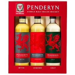 Penderyn - Dragon Range Set - 3x 200ml - Welsh Whisky