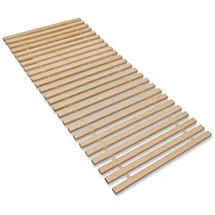Madera XXL Rollrost mit 23 stabilen Leisten aus Buchenholz 140 x 200 cm