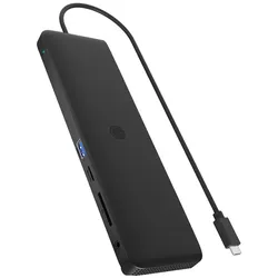 ICY BOX 11-in-1 Mobile with Triple Video Output