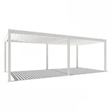 Weide E-Deluxe 3,6 x 7,2 m Weiß