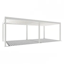 Weide E-Deluxe 3,6 x 7,2 m Weiß