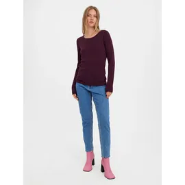 Vero Moda VMCARE STRUCTURE LS O-NECK BLOU GA NOOS