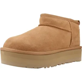 UGG Australia UGG Kids CLASSIC ULTRA MINI PLATF HellBraun - Weiß/Braun - 31 EU 31 EU