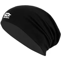 P.A.C. PAC Merino Beanie, One Size, Black - Einheitsgröße