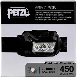 Petzl Aria 2 RGB Schwarz,