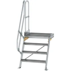 Munk Treppe mit Plattform 60° Stufenbreite 800 mm - 600384