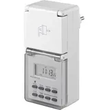 goobay Zeitschaltuhr digital, 230V/16A IP44 weiß