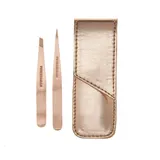 Tweezerman Petite Tweezer Set - Petite, Rose Gold Pinzetten