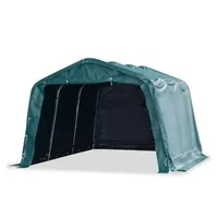 vidaXL Weidezelt PVC 550 g/m2 3,3×4,8 m Dunkelgrün