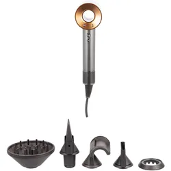 DYSON Supersonic HD07 Haartrockner, Nickel/Kupfer