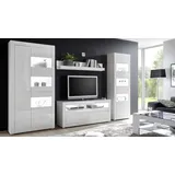 IMV Wohnwand Carat, (Set, 4 St.) weiß