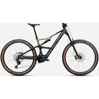Orbea Rise SL H20 2025 29 Zoll RH 41,5 cm Unisex diamond black 'n' splash olive green