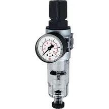 Riegler Filterregler »multifix-mini«, mit PC-Behälter, G 1/4, 0,5-10 bar