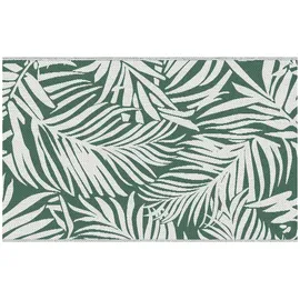 Outsunny Outdoor Teppich 243 x 152 cm Dunkelgrün