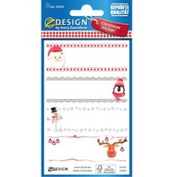 Avery Zweckform Weihnachtsetikett Wintertiere Z-DESIGN 52095