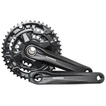 Shimano FC-MT210-3 9-f., 44/32/22Z,175mm,sw,o.KSS,Festachse