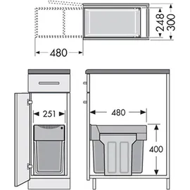 HAILO Trenta 7 29 l Graphitgrau