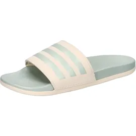 adidas Comfort Adilette Wonder White / Linen Green Metallic / Linen Green Metallic 39