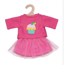 Heless Puppen-Pullover und Tüllrock Cupcake (1050)