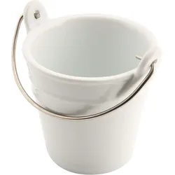 Snackeimer Keramik weiß - 250ml - Snackeimer 250ml