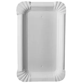 Papstar Pappteller eckig 11 cm x 17,5 cm 250 St. Weiß