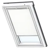 VELUX Verdunkelungsrollo Uni Weiß 1025, FK04 1025KWL (Farbe: - 1025KWL, Farbe Schiene: