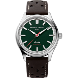 Frederique Constant Classics Vintage Rally Healey Automatic Cosc FC-301HGRS5B6 - British racing green,matt,braun - 40mm