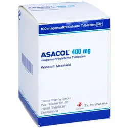 ASACOL 400 mg magensaftresistente Tabletten 100 St