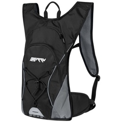 FORCE Fahrradrucksack Rucksack FORCE BERRY ACE 12 l grau -schwarz