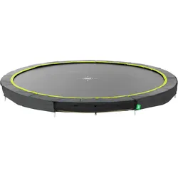 Bodentrampolin EXIT "Silhouette", schwarz (schwarz, schwarz), Trampoline, Kinder