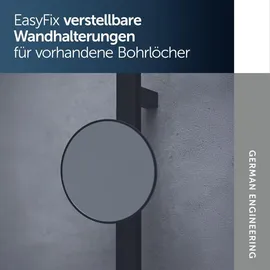 Ideal Standard Beauty Kosmetikspiegel-Set Bar Schwarz Matt