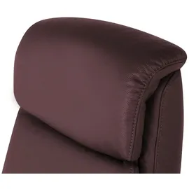 Hukla Relaxsessel Florian Leder 73 x 115 x 91 cm Rot elektrisch