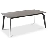 Esstisch Ventura 180 x 90 cm Keramik Marmor Schwarz