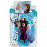 Disney Die Eiskönigin Bettwäsche Bio-Renforce (135x200+80x80cm)