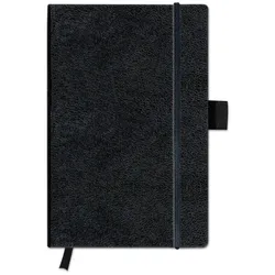 Herlitz 10789444, Monochromatisch, Schwarz, A6, 96 Blätter, Matt, 80 g/m2