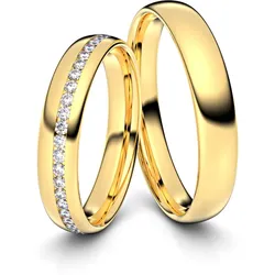 Trauringe Rendsburg 750er Gelbgold - 3733