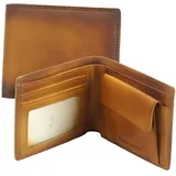 FLORENCE Vintage Geldbörse Herren Portemonnaie cognac braun